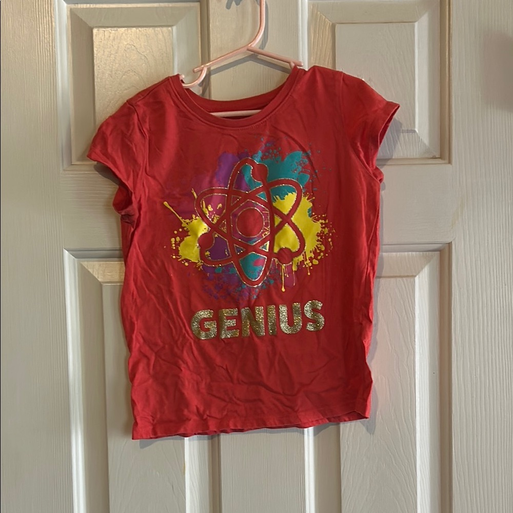 The Children's Place Red and Yellow Short Sleeve Tees